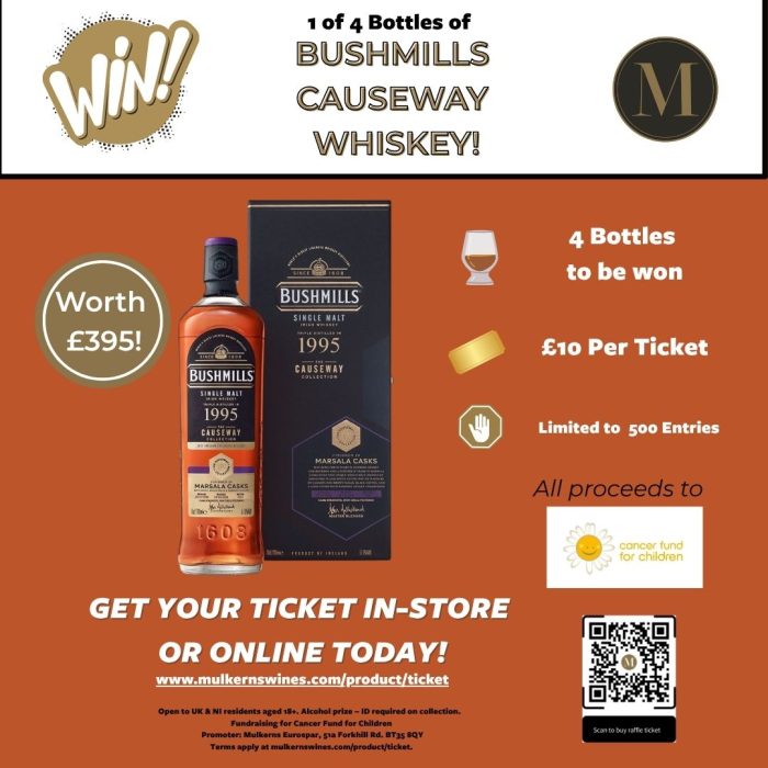 Bushmills Causeway 1995 Raffle
